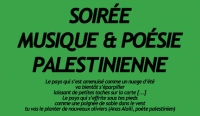 Soirée musique et poésie palestinienne
