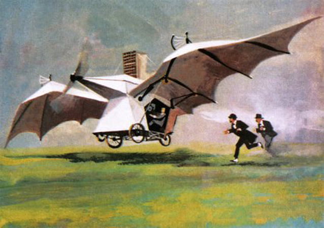 Une autre histoire - 9 Octobre 1890, et Clément Ader inventa l'avion