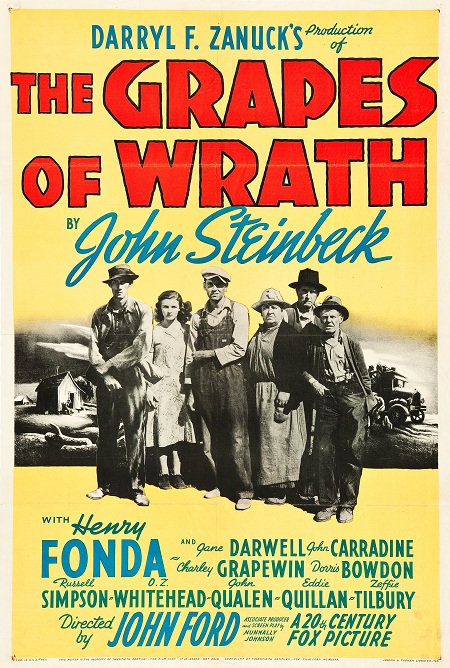 The Grapes of Wrath 1940 poster