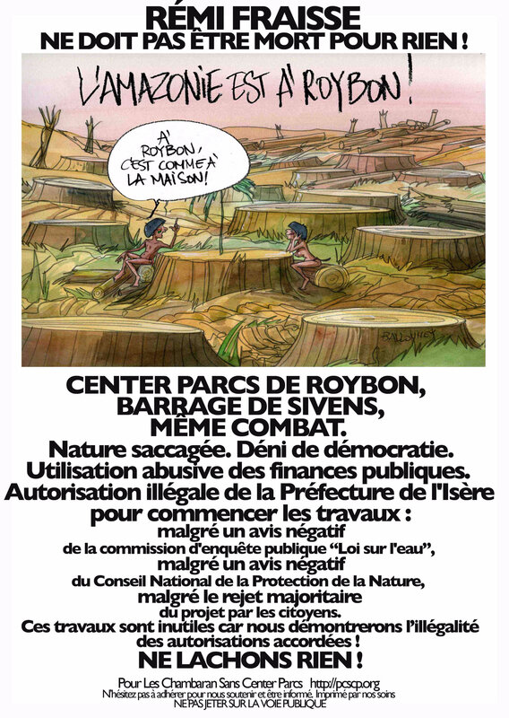 Histoire de l’abandon des grands projets inutiles : (5) Center Parc Roybon