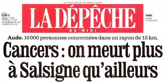 Mine de Salsigne : condamné, l’État fait appel
