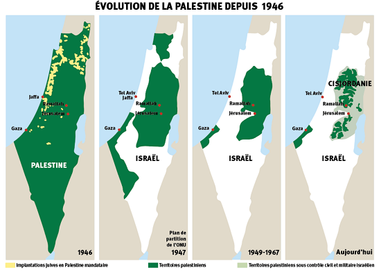 Israël/ Palestine/Royaume Uni : Historique des relations