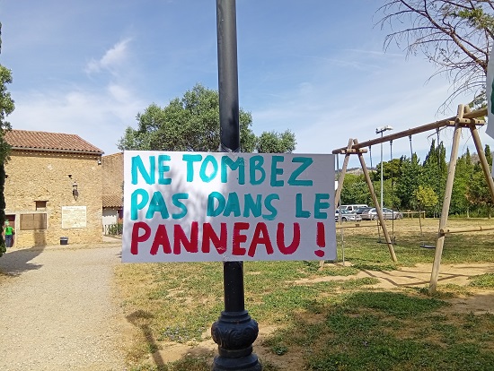 Après l’incendie dans les Corbières, des élu⋅es VRP d’une multinationale ?