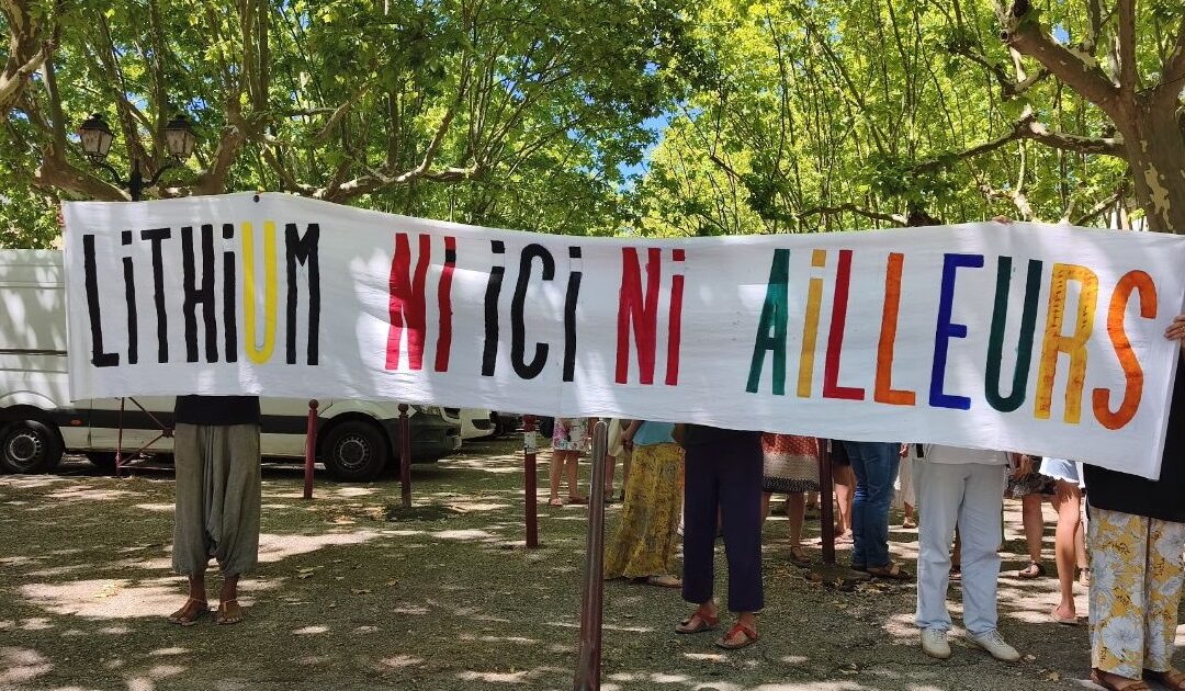 Lithium : nouveau rassemblement à Lodève