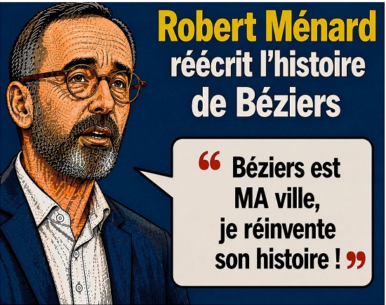 Robert Ménard et l&rsquo;histoire de Béziers – (Collectif Béziers contre l&rsquo;extrême droite)
