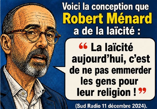 Robert Ménard et la laïcité – (Collectif Béziers contre l&rsquo;extrême droite)